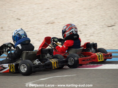 01/03/2009 : 1ère manche Championnat Régional PACAC au Paul Ricard (photos Benjamin Larue) 2009 — karting