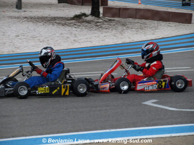 01/03/2009 : 1ère manche Championnat Régional PACAC au Paul Ricard (photos Benjamin Larue) 2009 — karting