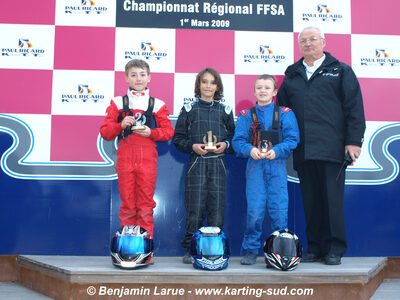 01/03/2009 : 1ère manche Championnat Régional PACAC au Paul Ricard (photos Benjamin Larue) 2009 — karting
