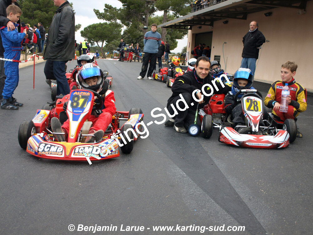 01/03/2009 : 1ère manche Championnat Régional PACAC au Paul Ricard (photos Benjamin Larue) 2009 — karting