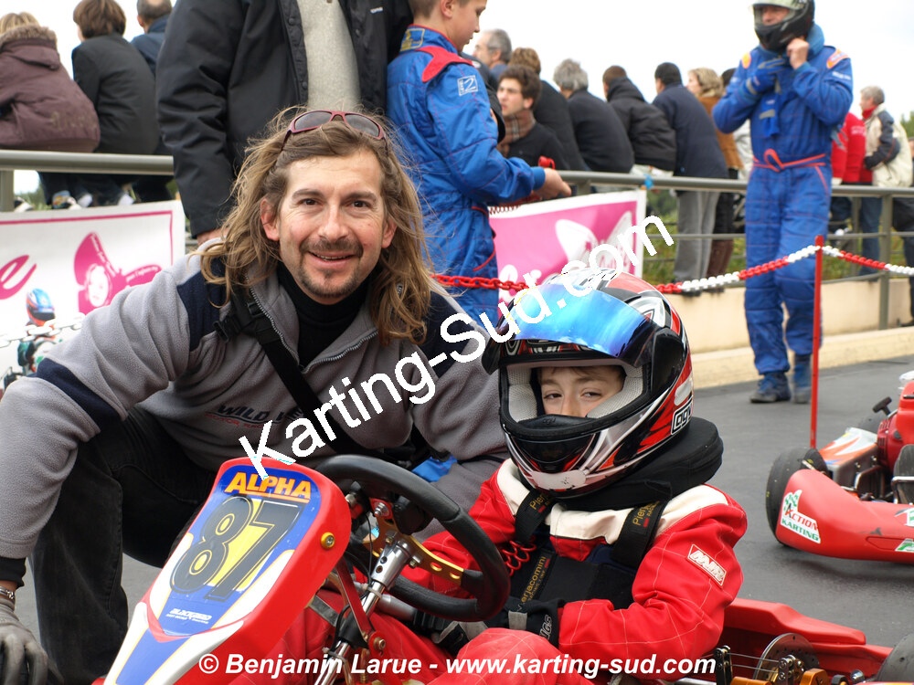 01/03/2009 : 1ère manche Championnat Régional PACAC au Paul Ricard (photos Benjamin Larue) 2009 — karting