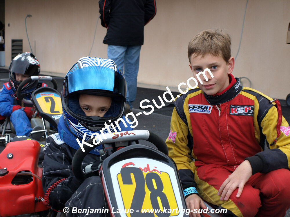 01/03/2009 : 1ère manche Championnat Régional PACAC au Paul Ricard (photos Benjamin Larue) 2009 — karting