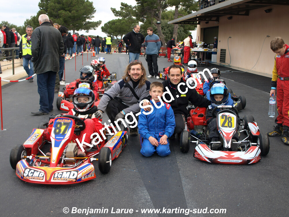 01/03/2009 : 1ère manche Championnat Régional PACAC au Paul Ricard (photos Benjamin Larue) 2009 — karting
