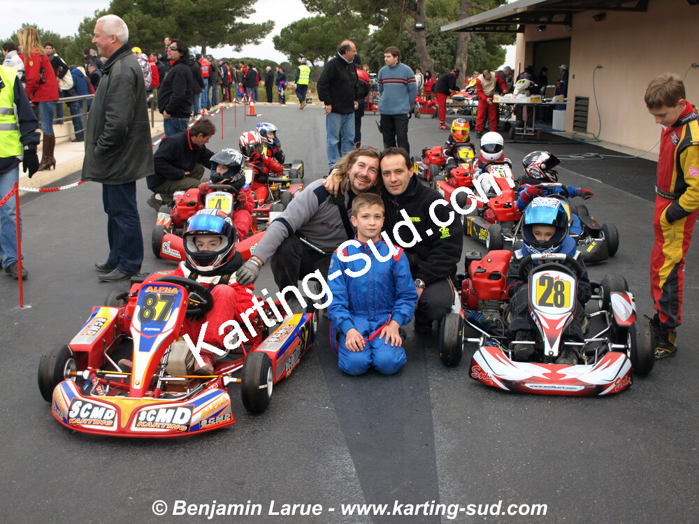 01/03/2009 : 1ère manche Championnat Régional PACAC au Paul Ricard (photos Benjamin Larue) 2009 — karting