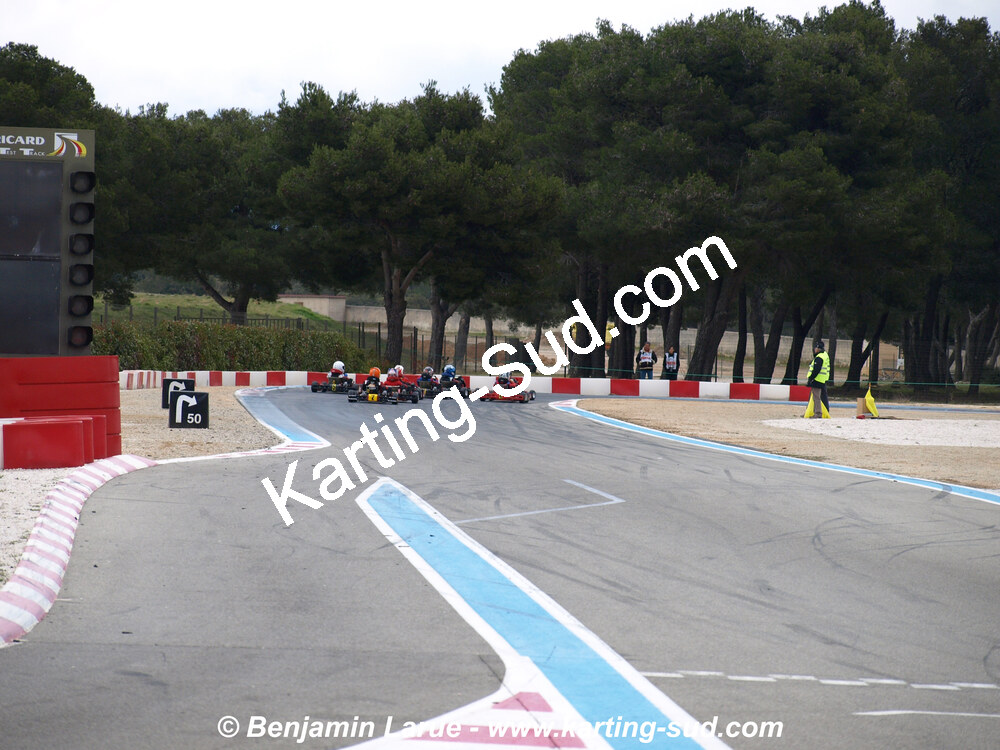 01/03/2009 : 1ère manche Championnat Régional PACAC au Paul Ricard (photos Benjamin Larue) 2009 — karting