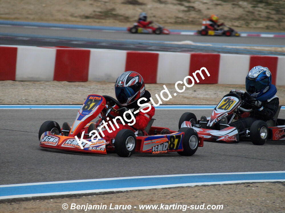 01/03/2009 : 1ère manche Championnat Régional PACAC au Paul Ricard (photos Benjamin Larue) 2009 — karting