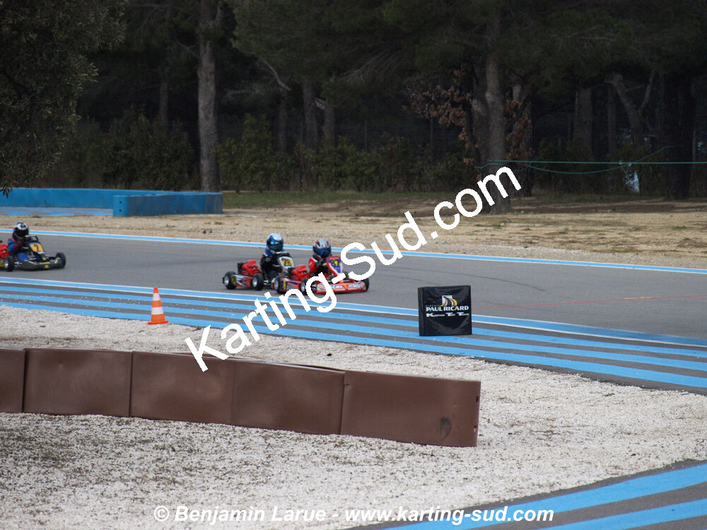 01/03/2009 : 1ère manche Championnat Régional PACAC au Paul Ricard (photos Benjamin Larue) 2009 — karting