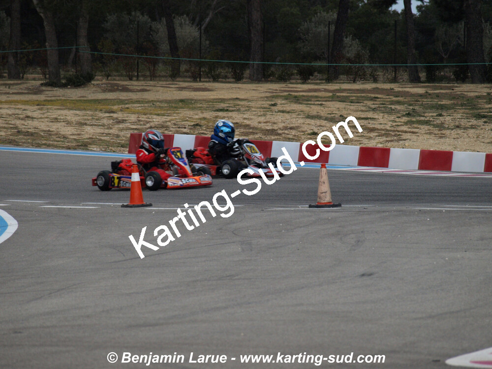 01/03/2009 : 1ère manche Championnat Régional PACAC au Paul Ricard (photos Benjamin Larue) 2009 — karting