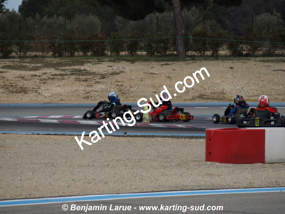 01/03/2009 : 1ère manche Championnat Régional PACAC au Paul Ricard (photos Benjamin Larue) 2009 — karting
