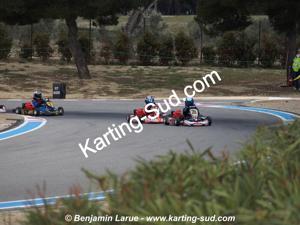 01/03/2009 : 1ère manche Championnat Régional PACAC au Paul Ricard (photos Benjamin Larue) 2009 — karting