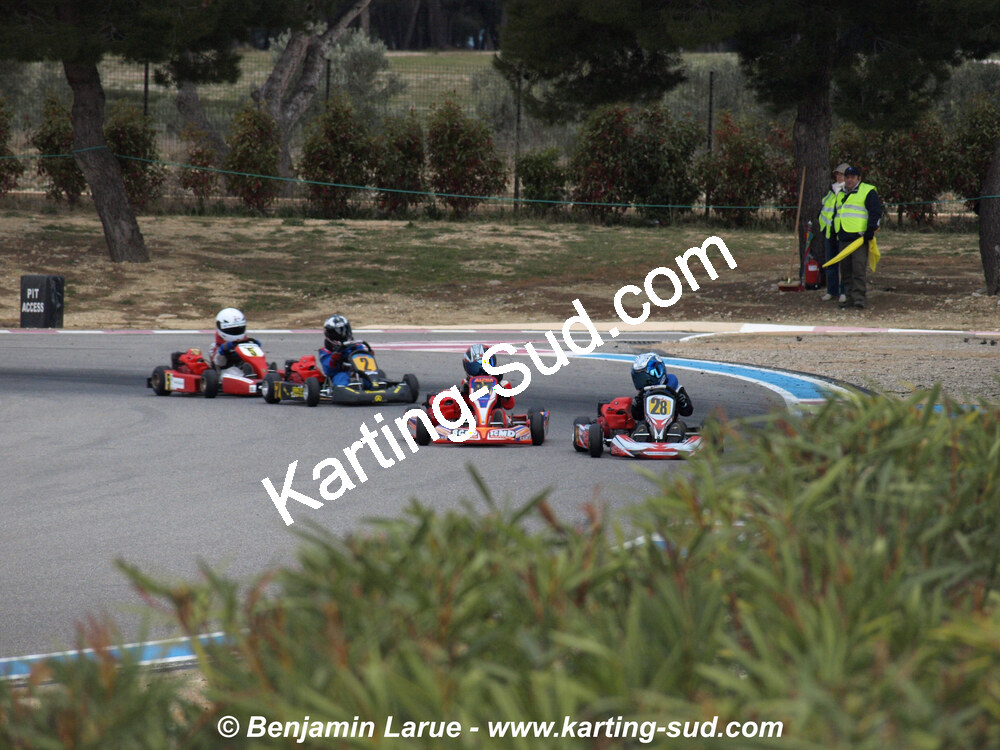 01/03/2009 : 1ère manche Championnat Régional PACAC au Paul Ricard (photos Benjamin Larue) 2009 — karting