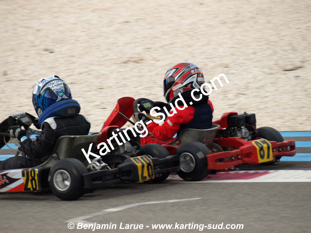 01/03/2009 : 1ère manche Championnat Régional PACAC au Paul Ricard (photos Benjamin Larue) 2009 — karting