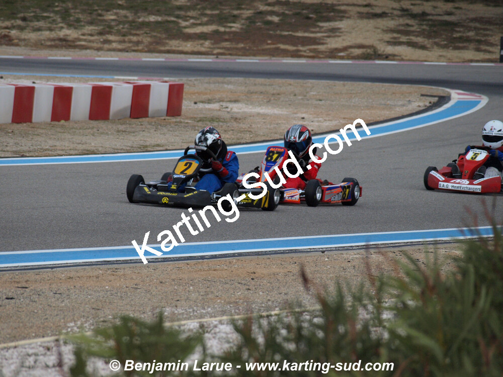 01/03/2009 : 1ère manche Championnat Régional PACAC au Paul Ricard (photos Benjamin Larue) 2009 — karting