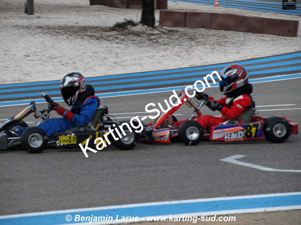 01/03/2009 : 1ère manche Championnat Régional PACAC au Paul Ricard (photos Benjamin Larue) 2009 — karting