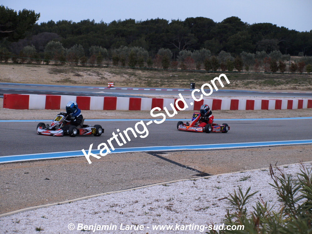 01/03/2009 : 1ère manche Championnat Régional PACAC au Paul Ricard (photos Benjamin Larue) 2009 — karting