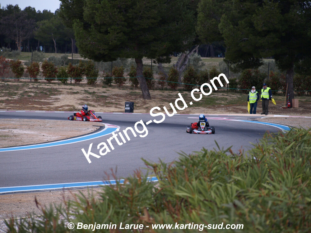 01/03/2009 : 1ère manche Championnat Régional PACAC au Paul Ricard (photos Benjamin Larue) 2009 — karting