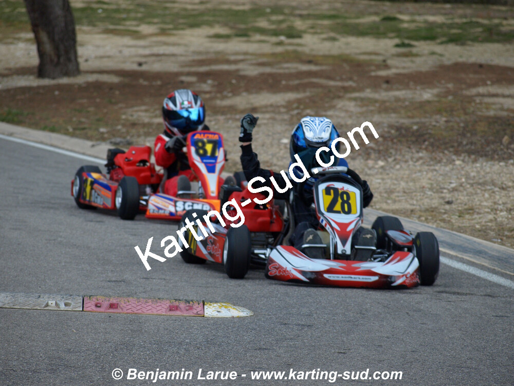 01/03/2009 : 1ère manche Championnat Régional PACAC au Paul Ricard (photos Benjamin Larue) 2009 — karting