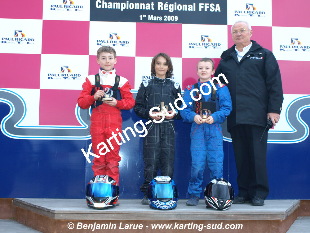 01/03/2009 : 1ère manche Championnat Régional PACAC au Paul Ricard (photos Benjamin Larue) 2009 — karting