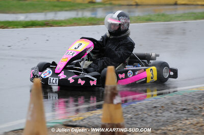 12/04/2009 : 1ère manche du Championnat Sud et 1ère manche du Championnat Régional Languedoc-Roussillon à Lavelanet (photos Julien Dejean) 2009 — karting