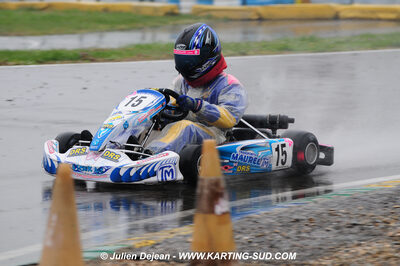 12/04/2009 : 1ère manche du Championnat Sud et 1ère manche du Championnat Régional Languedoc-Roussillon à Lavelanet (photos Julien Dejean) 2009 — karting