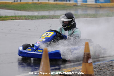 12/04/2009 : 1ère manche du Championnat Sud et 1ère manche du Championnat Régional Languedoc-Roussillon à Lavelanet (photos Julien Dejean) 2009 — karting