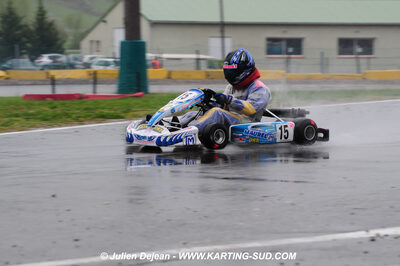12/04/2009 : 1ère manche du Championnat Sud et 1ère manche du Championnat Régional Languedoc-Roussillon à Lavelanet (photos Julien Dejean) 2009 — karting