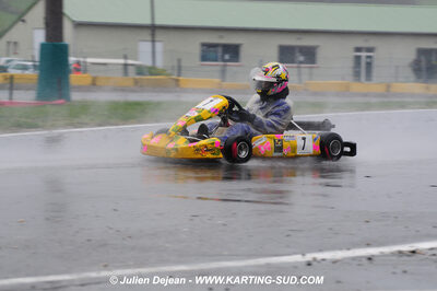 12/04/2009 : 1ère manche du Championnat Sud et 1ère manche du Championnat Régional Languedoc-Roussillon à Lavelanet (photos Julien Dejean) 2009 — karting