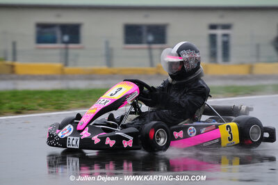 12/04/2009 : 1ère manche du Championnat Sud et 1ère manche du Championnat Régional Languedoc-Roussillon à Lavelanet (photos Julien Dejean) 2009 — karting