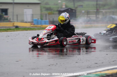 12/04/2009 : 1ère manche du Championnat Sud et 1ère manche du Championnat Régional Languedoc-Roussillon à Lavelanet (photos Julien Dejean) 2009 — karting