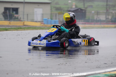 12/04/2009 : 1ère manche du Championnat Sud et 1ère manche du Championnat Régional Languedoc-Roussillon à Lavelanet (photos Julien Dejean) 2009 — karting