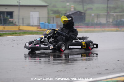 12/04/2009 : 1ère manche du Championnat Sud et 1ère manche du Championnat Régional Languedoc-Roussillon à Lavelanet (photos Julien Dejean) 2009 — karting