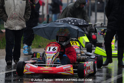 12/04/2009 : 1ère manche du Championnat Sud et 1ère manche du Championnat Régional Languedoc-Roussillon à Lavelanet (photos Julien Dejean) 2009 — karting