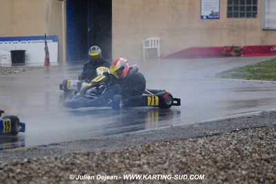 12/04/2009 : 1ère manche du Championnat Sud et 1ère manche du Championnat Régional Languedoc-Roussillon à Lavelanet (photos Julien Dejean) 2009 — karting