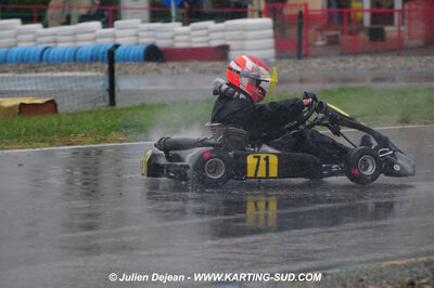12/04/2009 : 1ère manche du Championnat Sud et 1ère manche du Championnat Régional Languedoc-Roussillon à Lavelanet (photos Julien Dejean) 2009 — karting