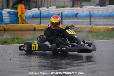12/04/2009 : 1ère manche du Championnat Sud et 1ère manche du Championnat Régional Languedoc-Roussillon à Lavelanet (photos Julien Dejean) 2009 — karting