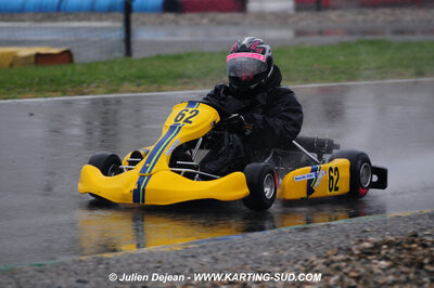12/04/2009 : 1ère manche du Championnat Sud et 1ère manche du Championnat Régional Languedoc-Roussillon à Lavelanet (photos Julien Dejean) 2009 — karting
