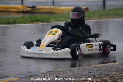 12/04/2009 : 1ère manche du Championnat Sud et 1ère manche du Championnat Régional Languedoc-Roussillon à Lavelanet (photos Julien Dejean) 2009 — karting