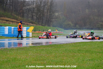 12/04/2009 : 1ère manche du Championnat Sud et 1ère manche du Championnat Régional Languedoc-Roussillon à Lavelanet (photos Julien Dejean) 2009 — karting
