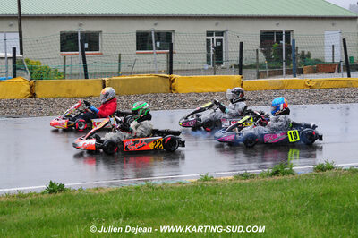 12/04/2009 : 1ère manche du Championnat Sud et 1ère manche du Championnat Régional Languedoc-Roussillon à Lavelanet (photos Julien Dejean) 2009 — karting