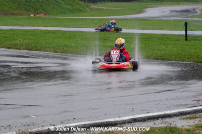 12/04/2009 : 1ère manche du Championnat Sud et 1ère manche du Championnat Régional Languedoc-Roussillon à Lavelanet (photos Julien Dejean) 2009 — karting