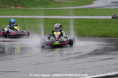 12/04/2009 : 1ère manche du Championnat Sud et 1ère manche du Championnat Régional Languedoc-Roussillon à Lavelanet (photos Julien Dejean) 2009 — karting