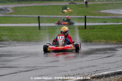 12/04/2009 : 1ère manche du Championnat Sud et 1ère manche du Championnat Régional Languedoc-Roussillon à Lavelanet (photos Julien Dejean) 2009 — karting
