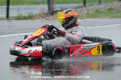 12/04/2009 : 1ère manche du Championnat Sud et 1ère manche du Championnat Régional Languedoc-Roussillon à Lavelanet (photos Julien Dejean) 2009 — karting