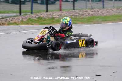 12/04/2009 : 1ère manche du Championnat Sud et 1ère manche du Championnat Régional Languedoc-Roussillon à Lavelanet (photos Julien Dejean) 2009 — karting