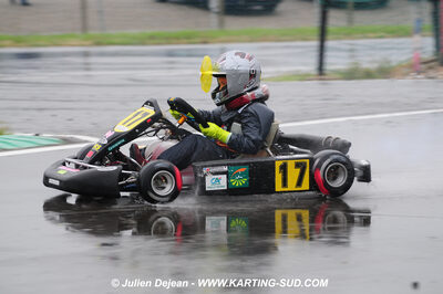 12/04/2009 : 1ère manche du Championnat Sud et 1ère manche du Championnat Régional Languedoc-Roussillon à Lavelanet (photos Julien Dejean) 2009 — karting