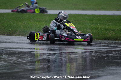 12/04/2009 : 1ère manche du Championnat Sud et 1ère manche du Championnat Régional Languedoc-Roussillon à Lavelanet (photos Julien Dejean) 2009 — karting