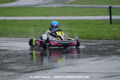 12/04/2009 : 1ère manche du Championnat Sud et 1ère manche du Championnat Régional Languedoc-Roussillon à Lavelanet (photos Julien Dejean) 2009 — karting