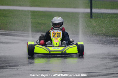12/04/2009 : 1ère manche du Championnat Sud et 1ère manche du Championnat Régional Languedoc-Roussillon à Lavelanet (photos Julien Dejean) 2009 — karting