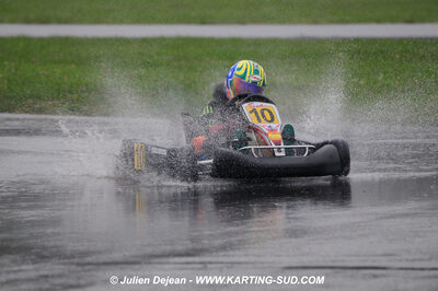 12/04/2009 : 1ère manche du Championnat Sud et 1ère manche du Championnat Régional Languedoc-Roussillon à Lavelanet (photos Julien Dejean) 2009 — karting