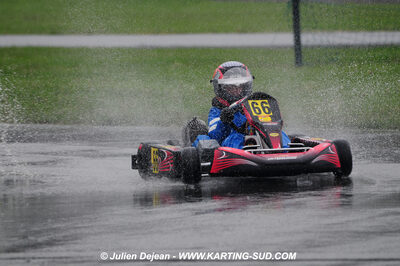 12/04/2009 : 1ère manche du Championnat Sud et 1ère manche du Championnat Régional Languedoc-Roussillon à Lavelanet (photos Julien Dejean) 2009 — karting